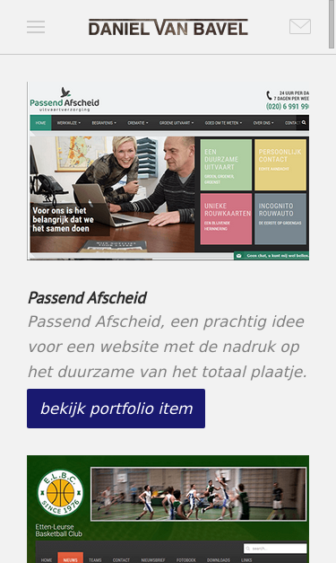 Mobile view