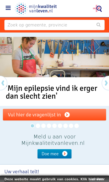Mobile view