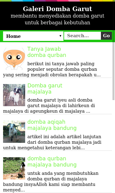 Mobile view
