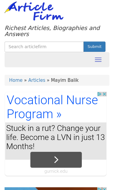 Mobile view