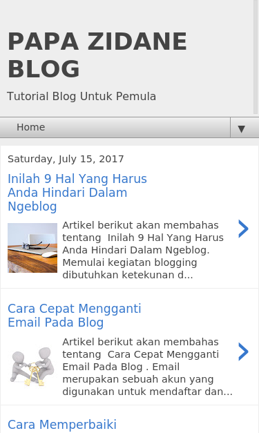 Mobile view