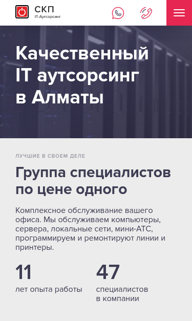 Mobile view