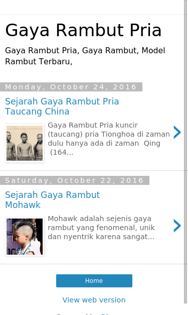 Mobile view