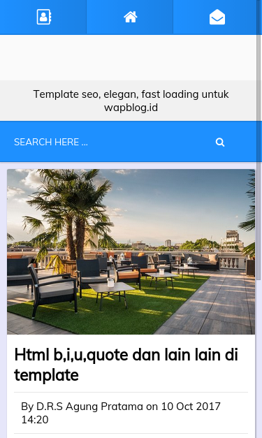 Mobile view
