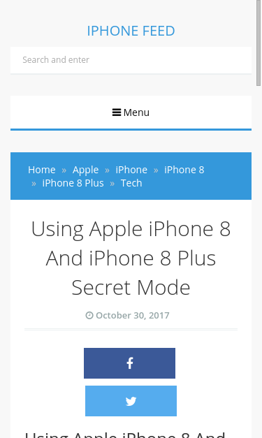 Mobile view