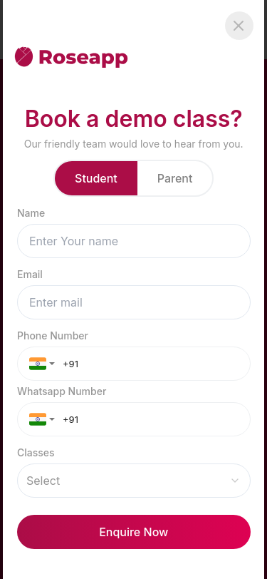Mobile view