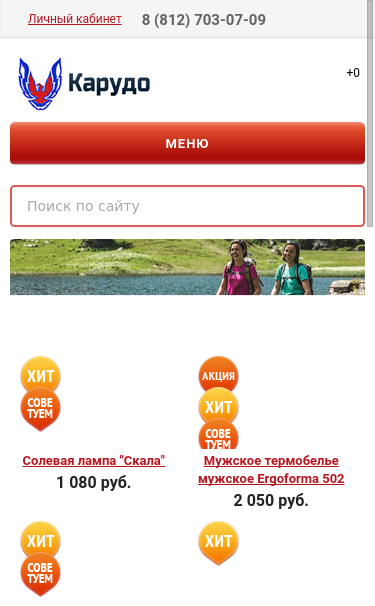Mobile view