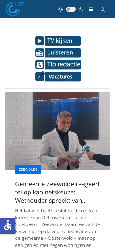 Mobile view
