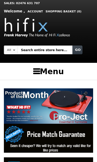Mobile view