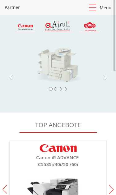 Mobile view