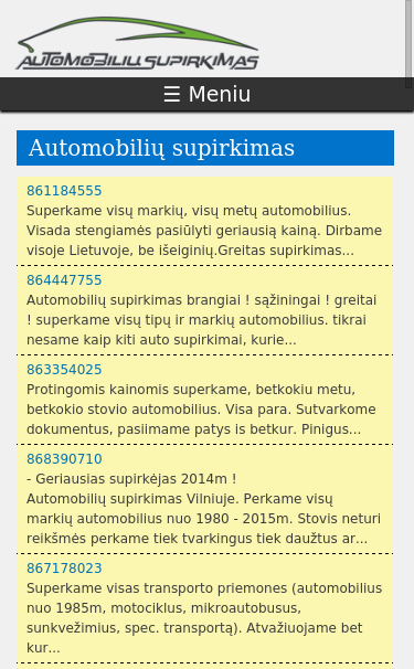 Mobile view