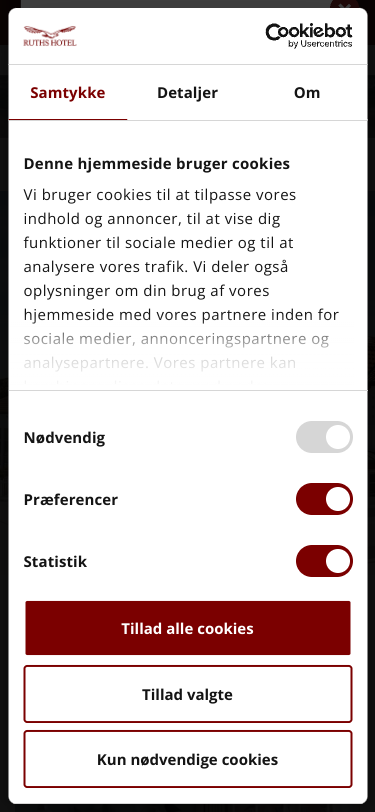 Mobile view