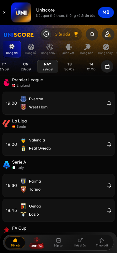 Mobile view