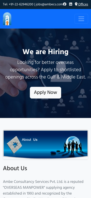 Mobile view