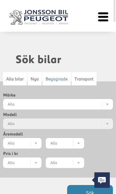 Mobile view