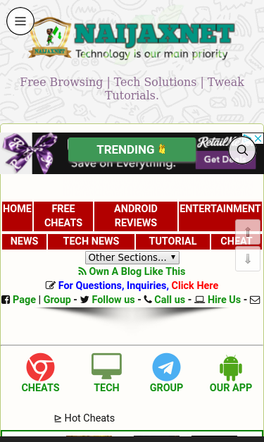 Mobile view