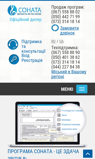 Mobile view
