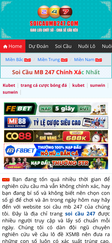 Mobile view