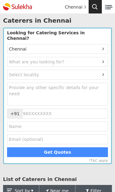 Mobile view