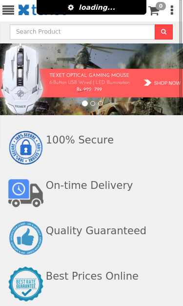Mobile view