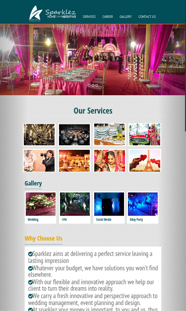 Mobile view