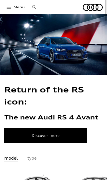 Mobile view