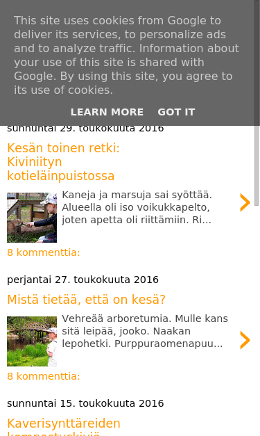 Mobile view