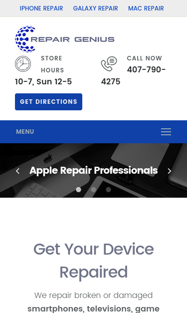 Mobile view