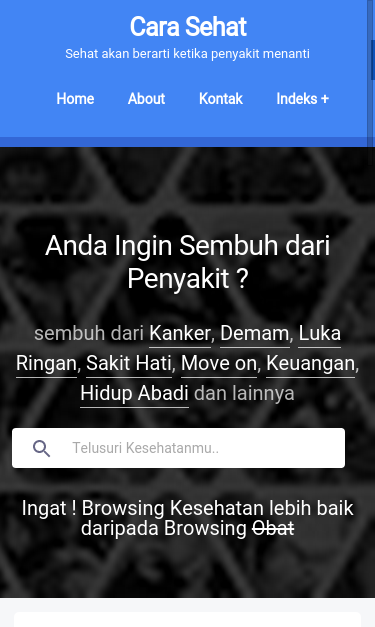 Mobile view