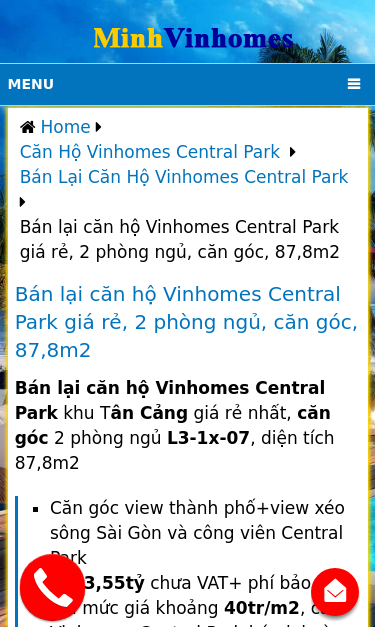 Mobile view