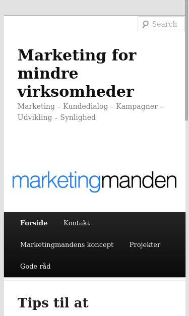 Mobile view