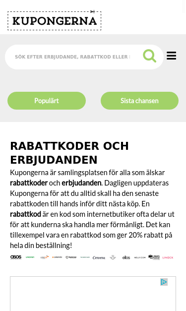 Mobile view