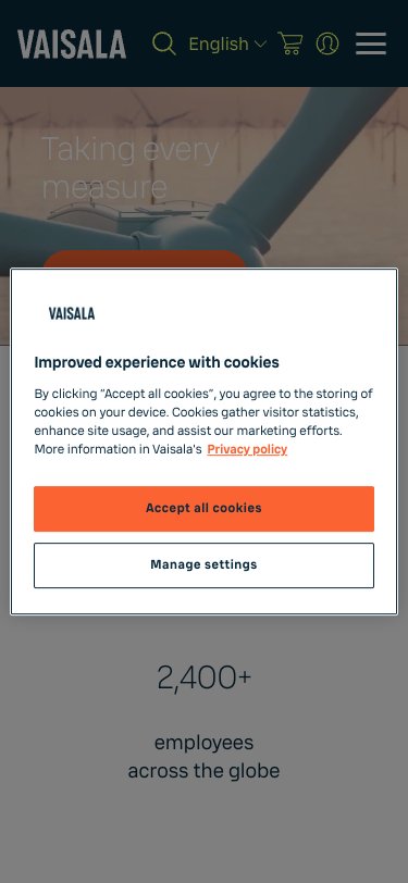 Mobile view
