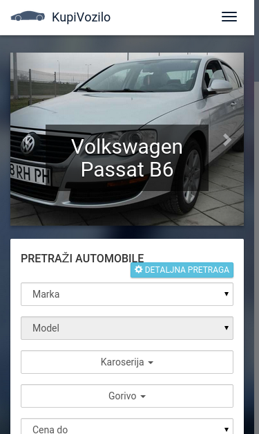 Mobile view