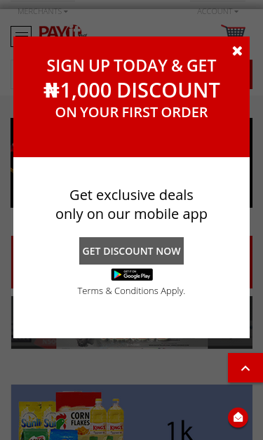 Mobile view