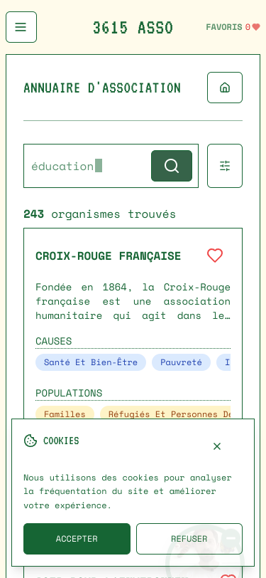 Mobile view