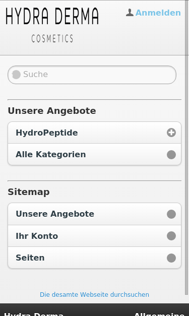 Mobile view