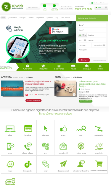 Mobile view
