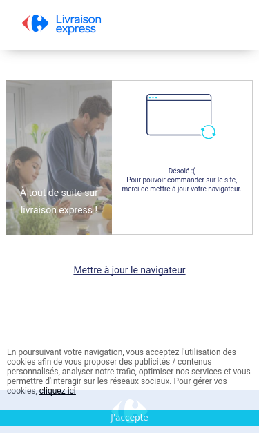 Mobile view