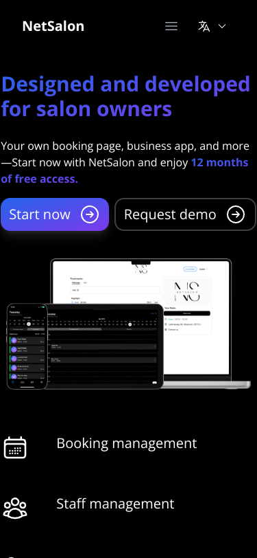 Mobile view