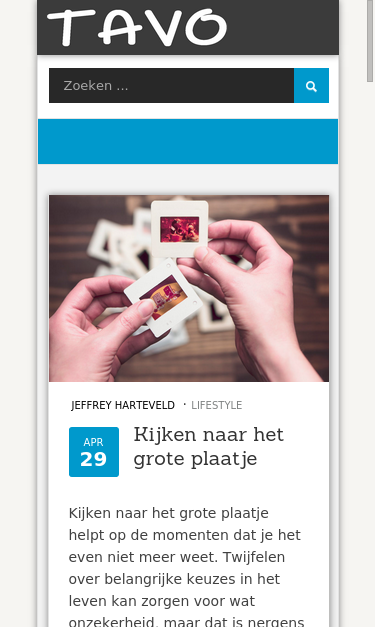 Mobile view