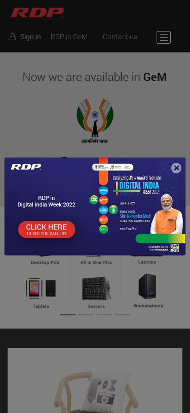Mobile view