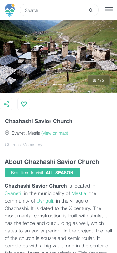Mobile view