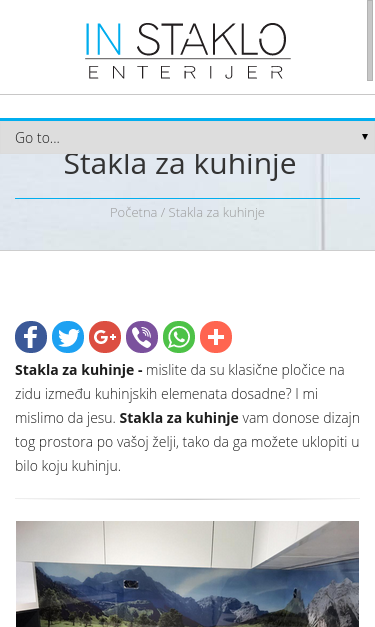 Mobile view