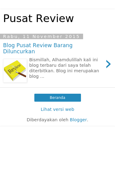 Mobile view