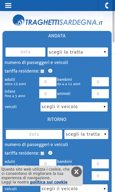 Mobile view