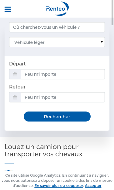 Mobile view