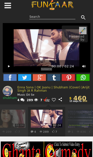 Mobile view