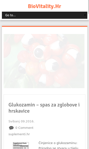 Mobile view