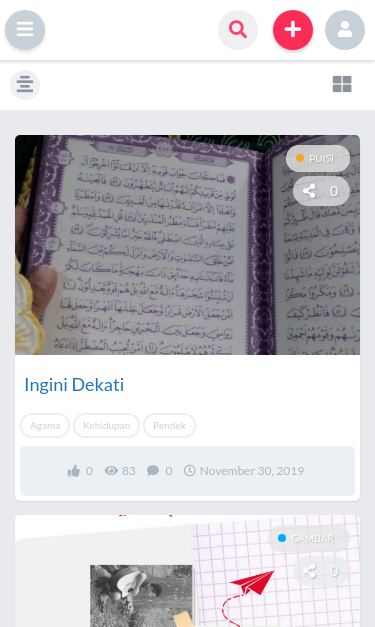 Mobile view